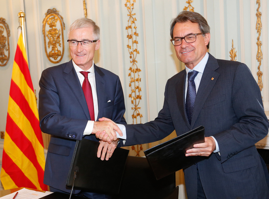 Flanders and Catalonia strengthen their partnership Flanders and Catalonia strengthen their partnership