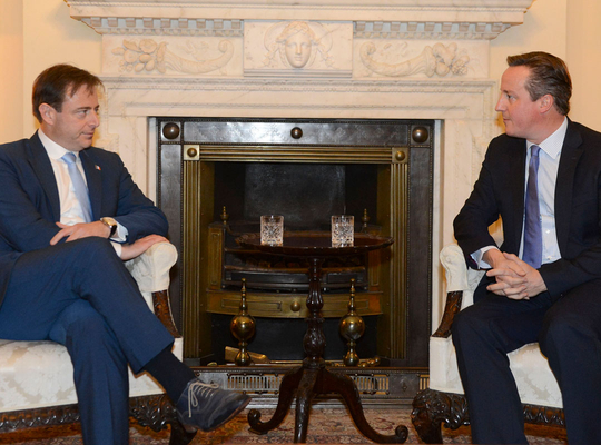 Bart De Wever meets David Cameron: “Together for change” Bart De Wever meets David Cameron: “Together for change”